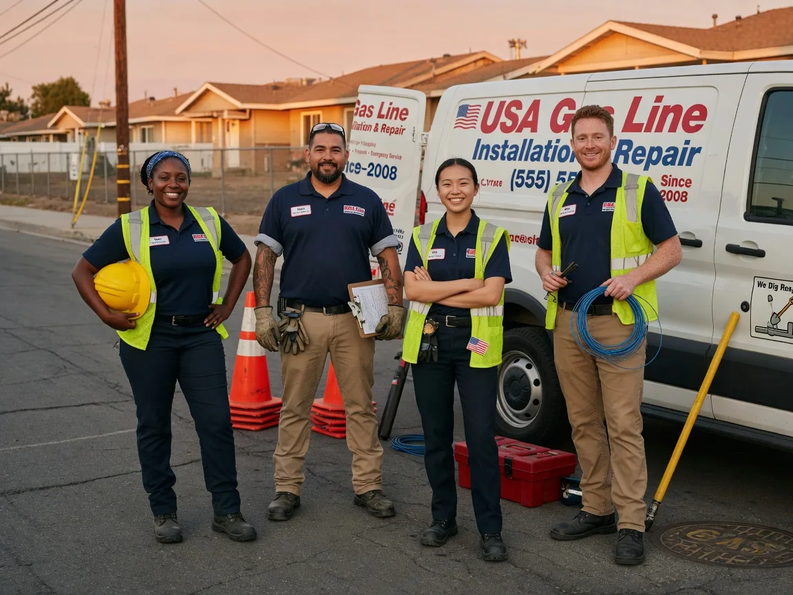 Gas Line Installation company in Percy, IL